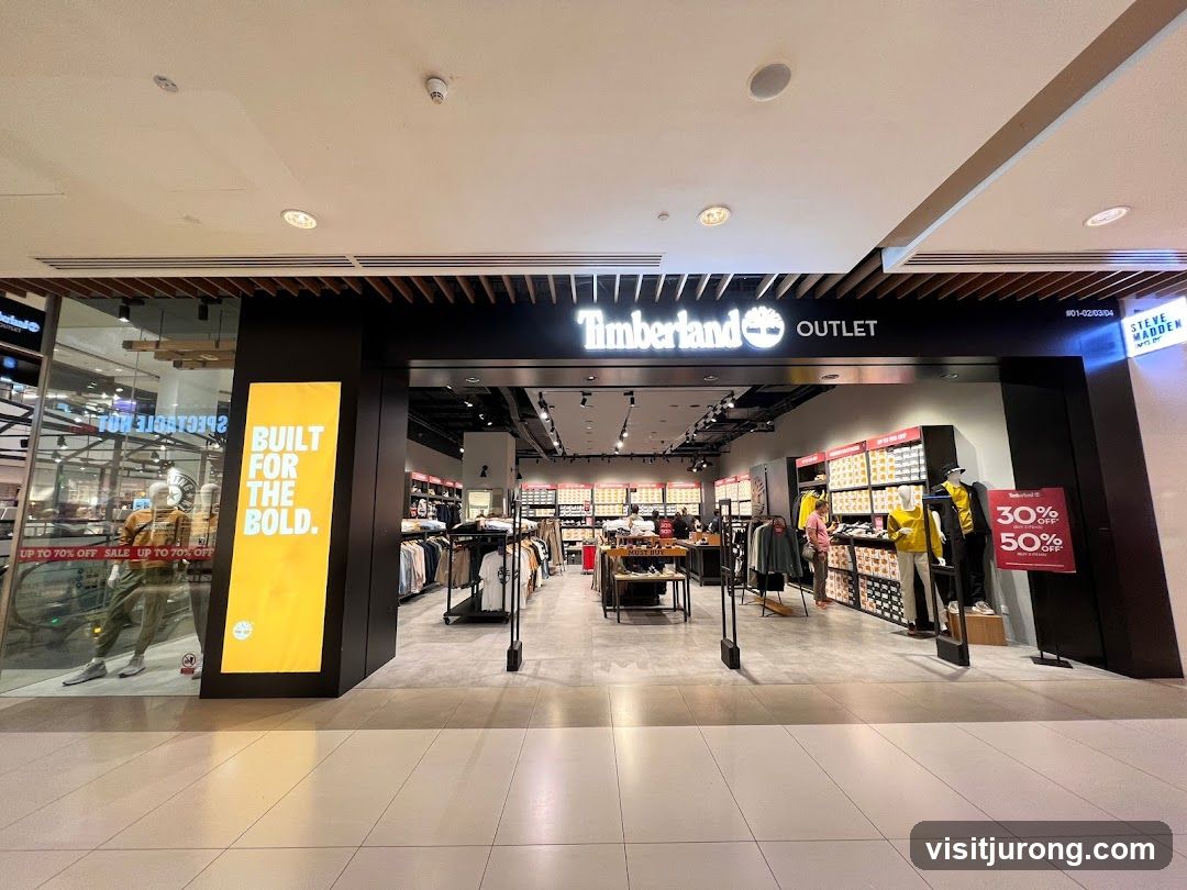 Timberland Outlet Storefront