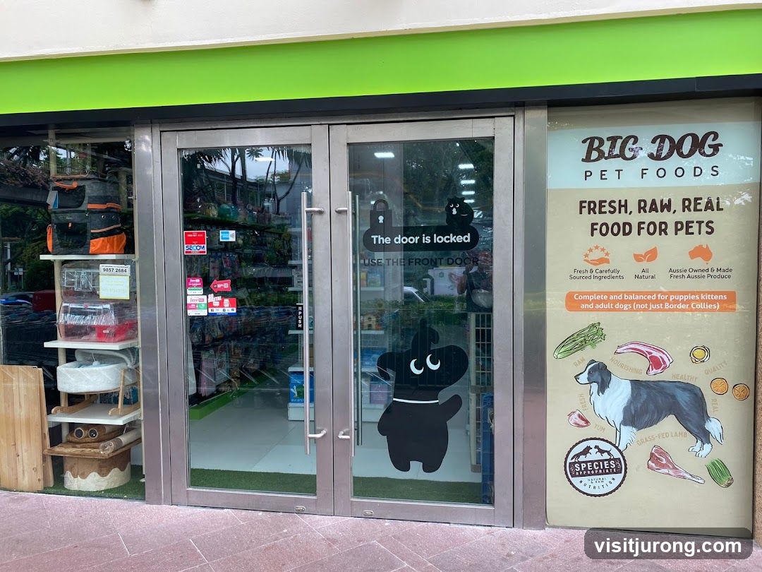 Big Dog Pet Foods Storefront