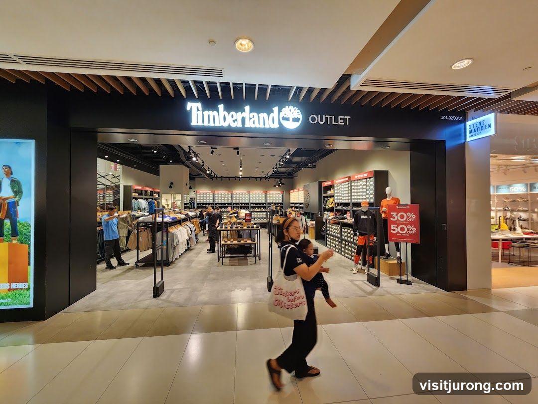 Timberland Outlet Storefront