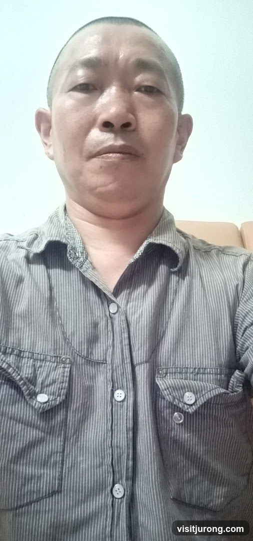 Man in Striped Shirt