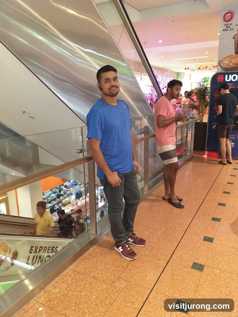 People in a Mall