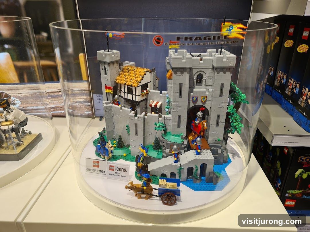 LEGO Lion Knights Castle Display