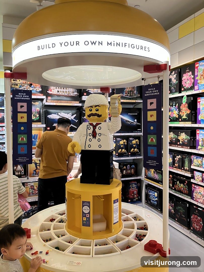 Build Your Own Minifigures Display