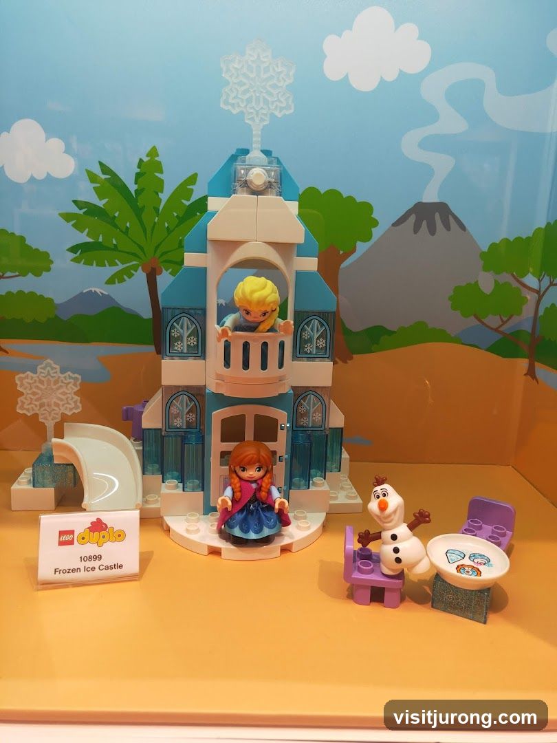 Lego Duplo Frozen Ice Castle Display