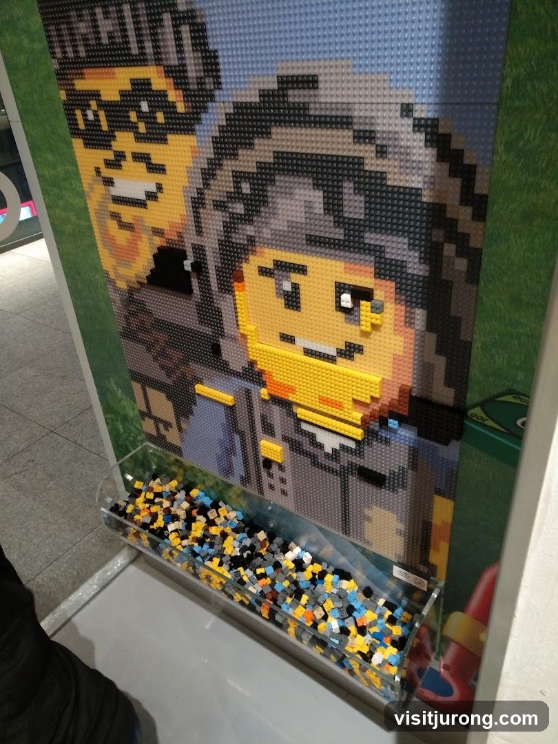 Lego Mosaic Display