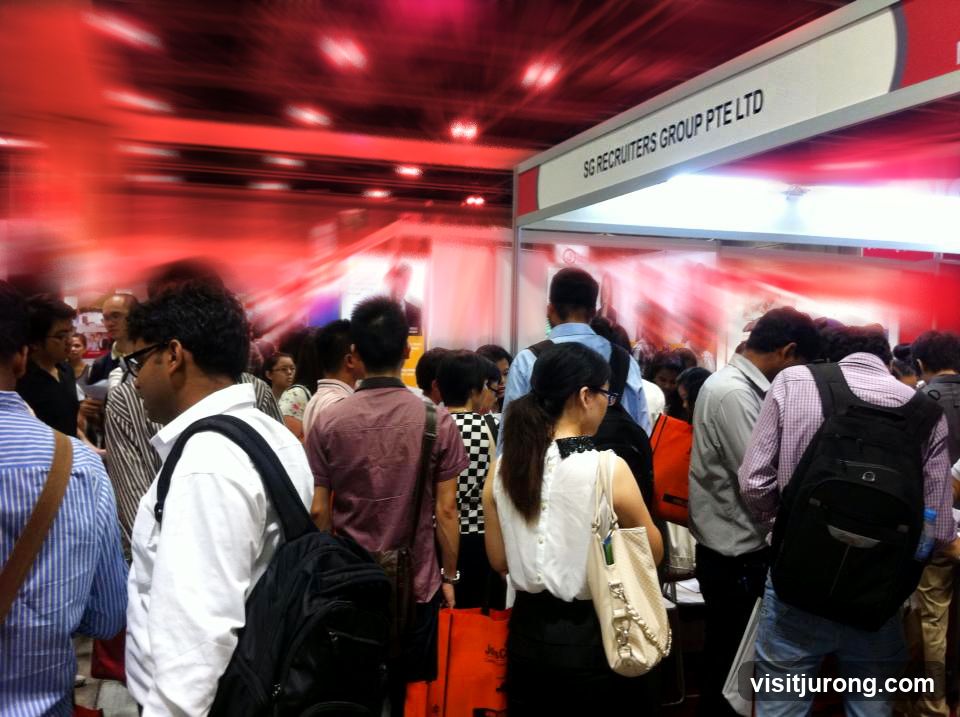 Crowd at a Recruitment Event