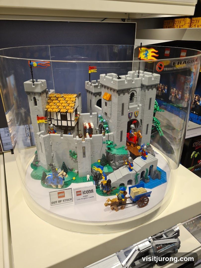 LEGO Lion Knights' Castle Display