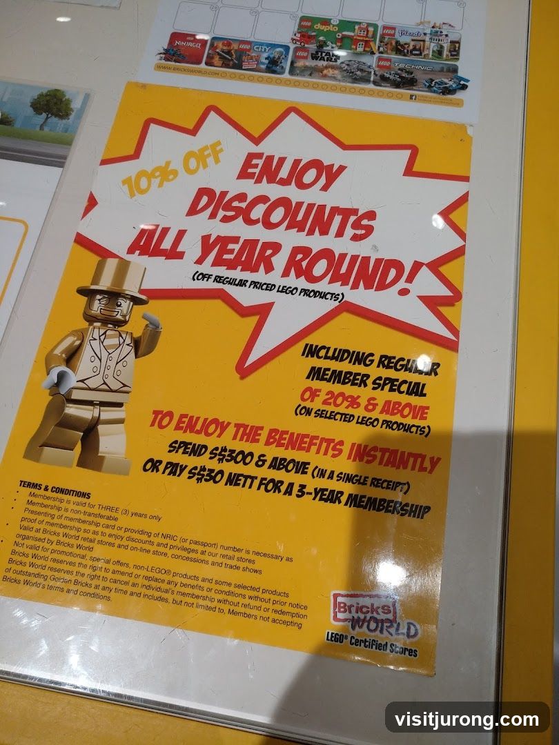 Bricks World Membership Promotion