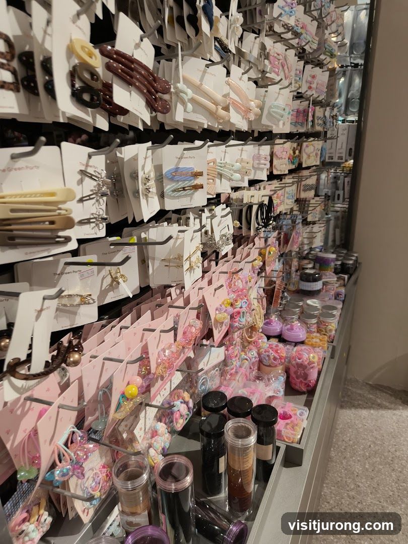 Hair Accessories Display