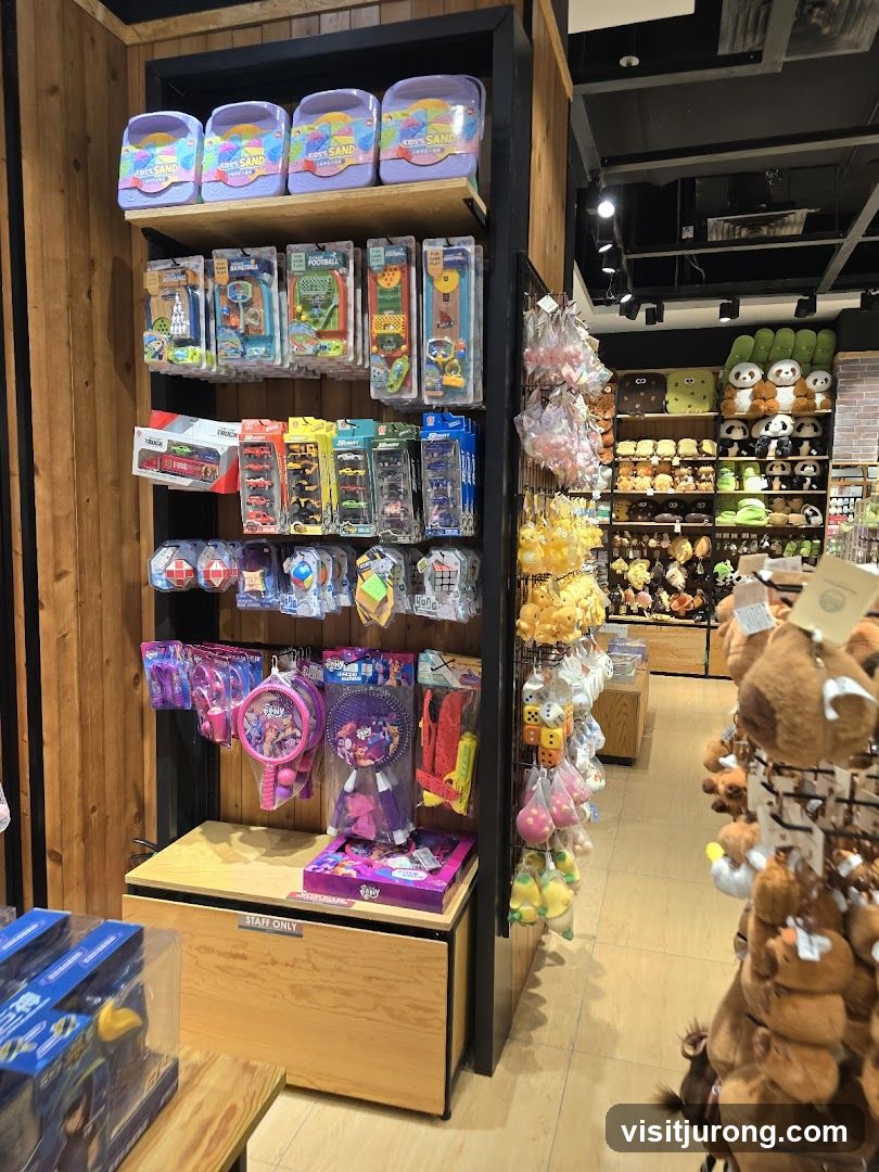 Toys and Plushies Display