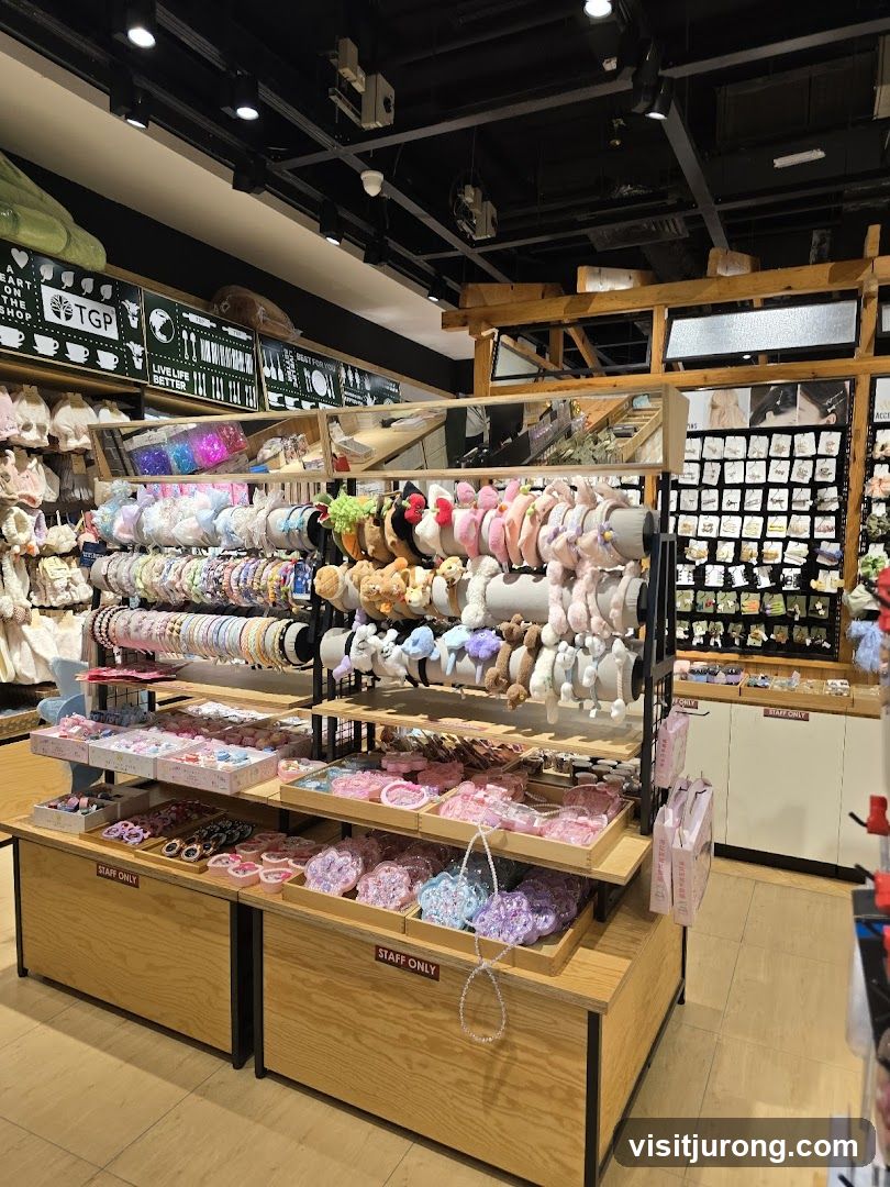 Store Interior with Accessories