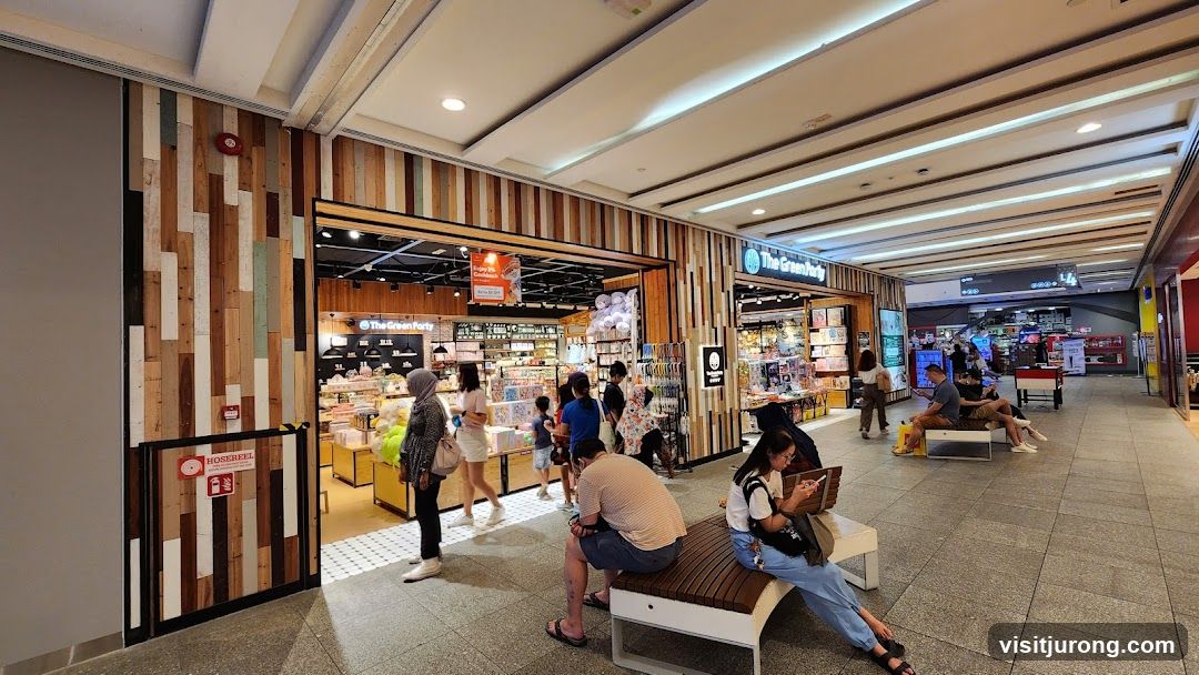 Interior of a retail store