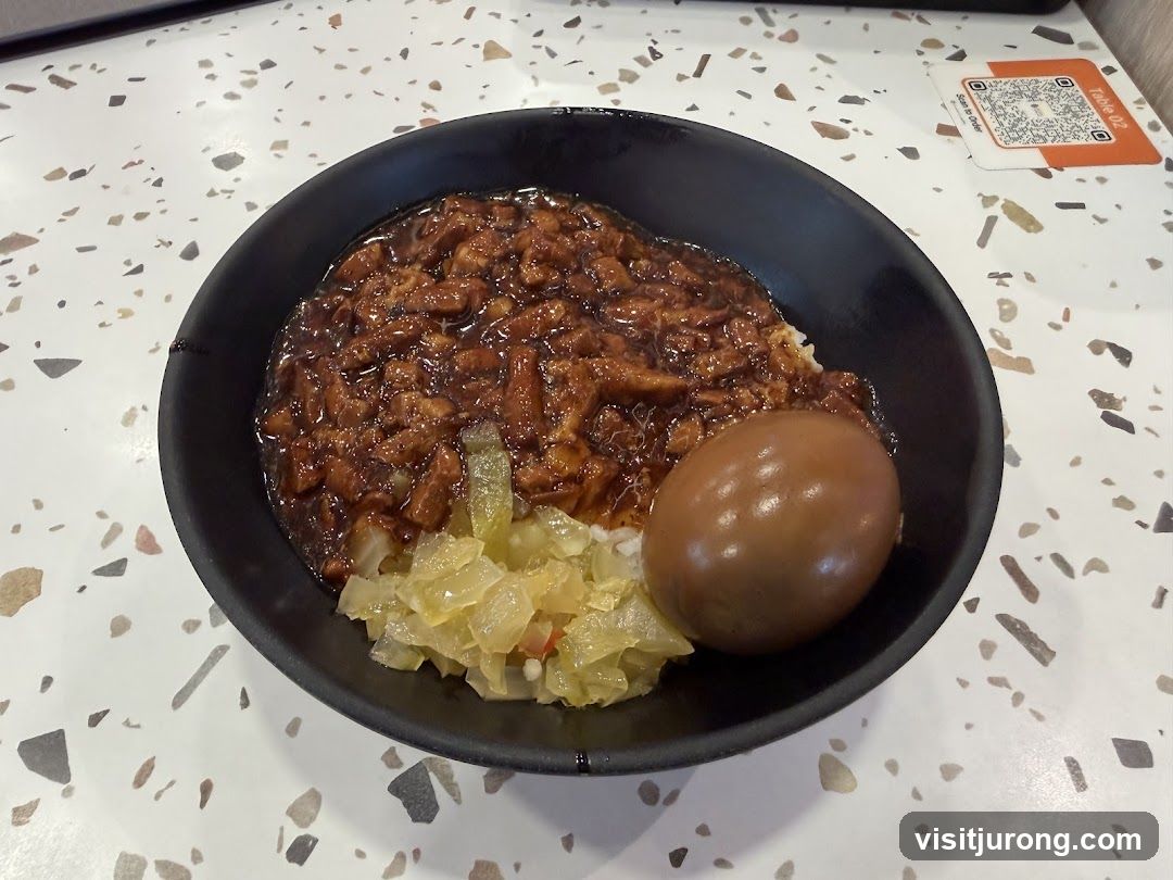 Braised Pork Rice with Egg