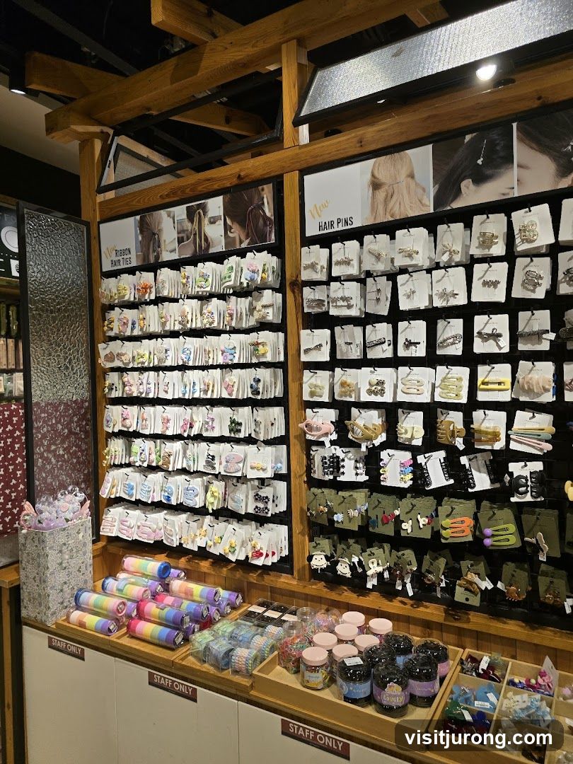 Hair Accessories Display