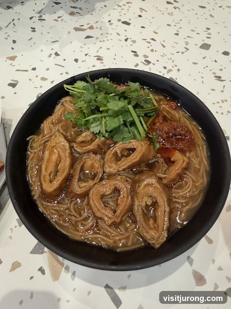 Noodle Soup with Intestines