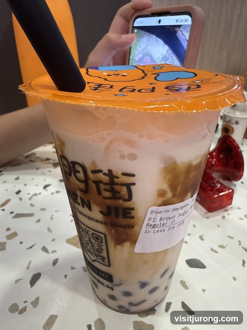 Brown Sugar Boba Milk Tea