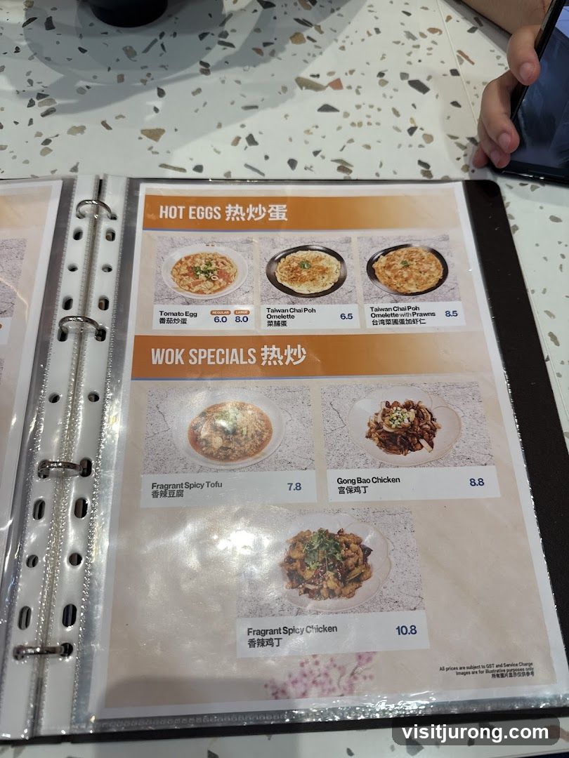 Hot Eggs and Wok Specials