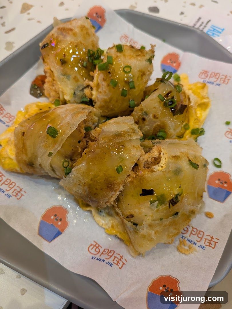 Rolled Omelet with Savory Filling