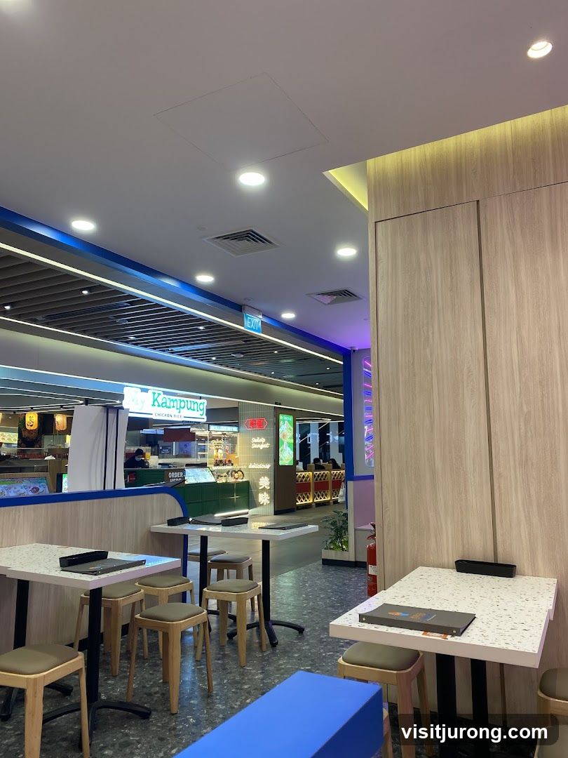 Restaurant Interior with Seating