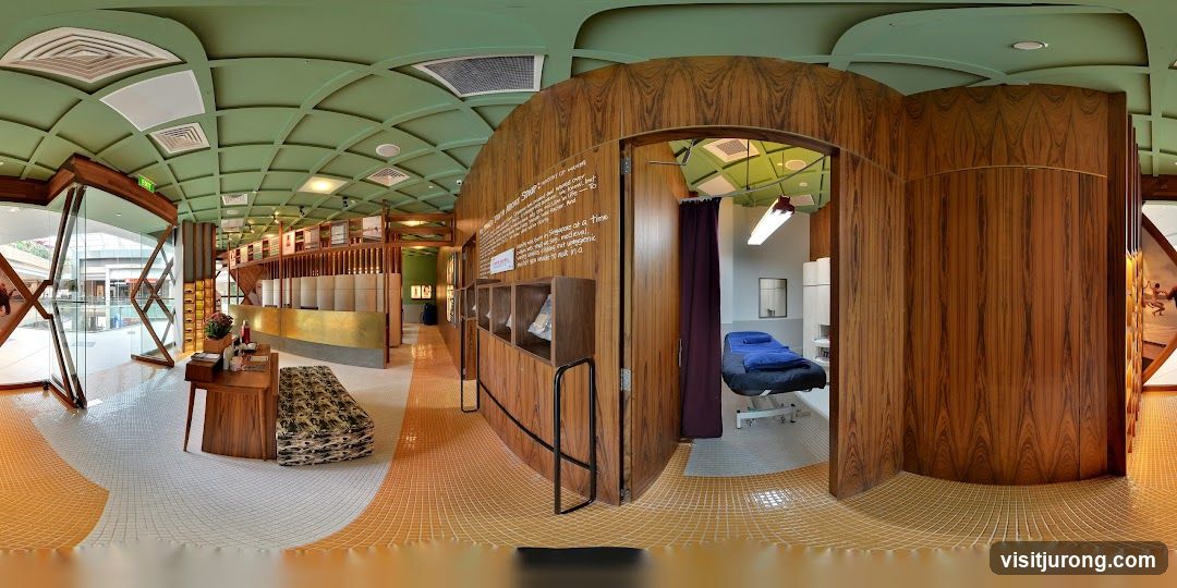 Interior of a spa or wellness center