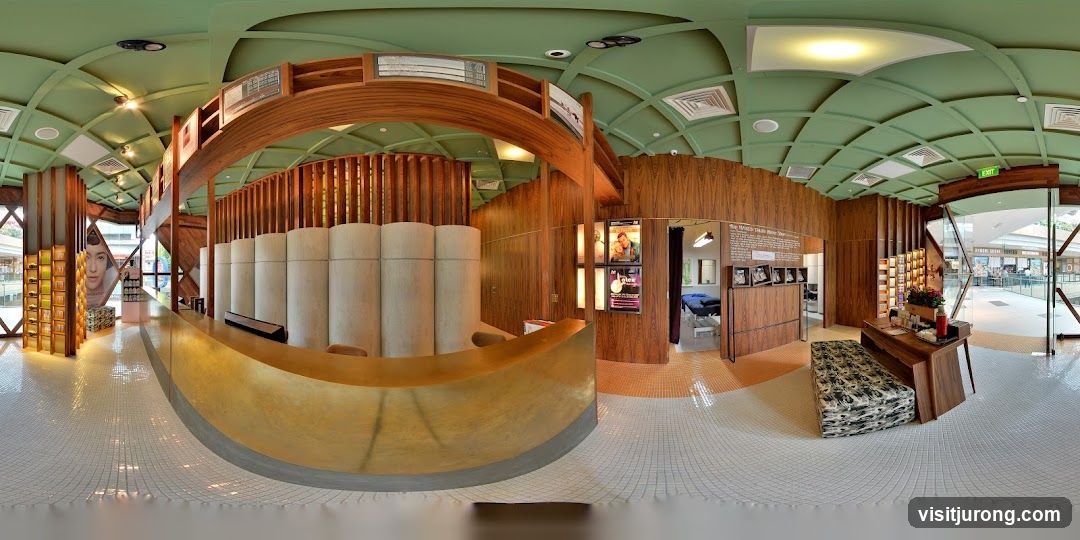Interior of a modern spa or wellness center