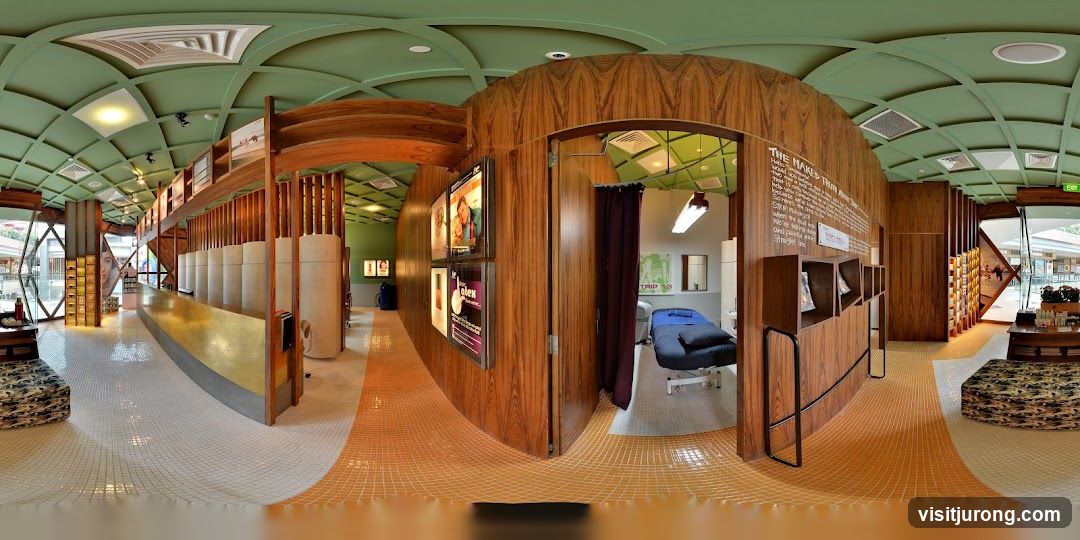 Interior of a spa or wellness center