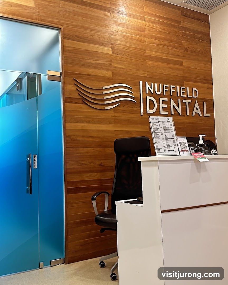 Nuffield Dental Reception