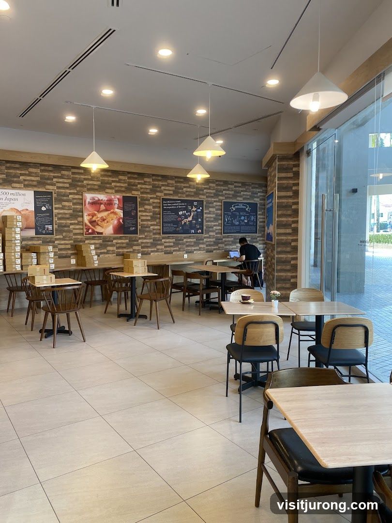 Cafe Interior with Seating