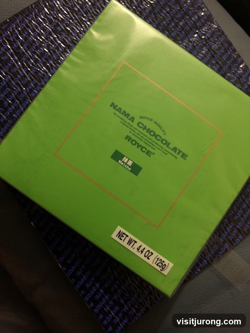 Royce' Nama Chocolate Matcha