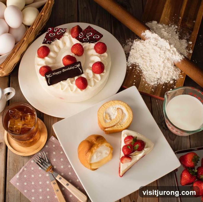 Birthday Cake and Pastries