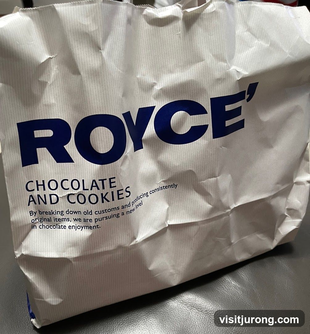 ROYCE' Chocolate and Cookies Bag