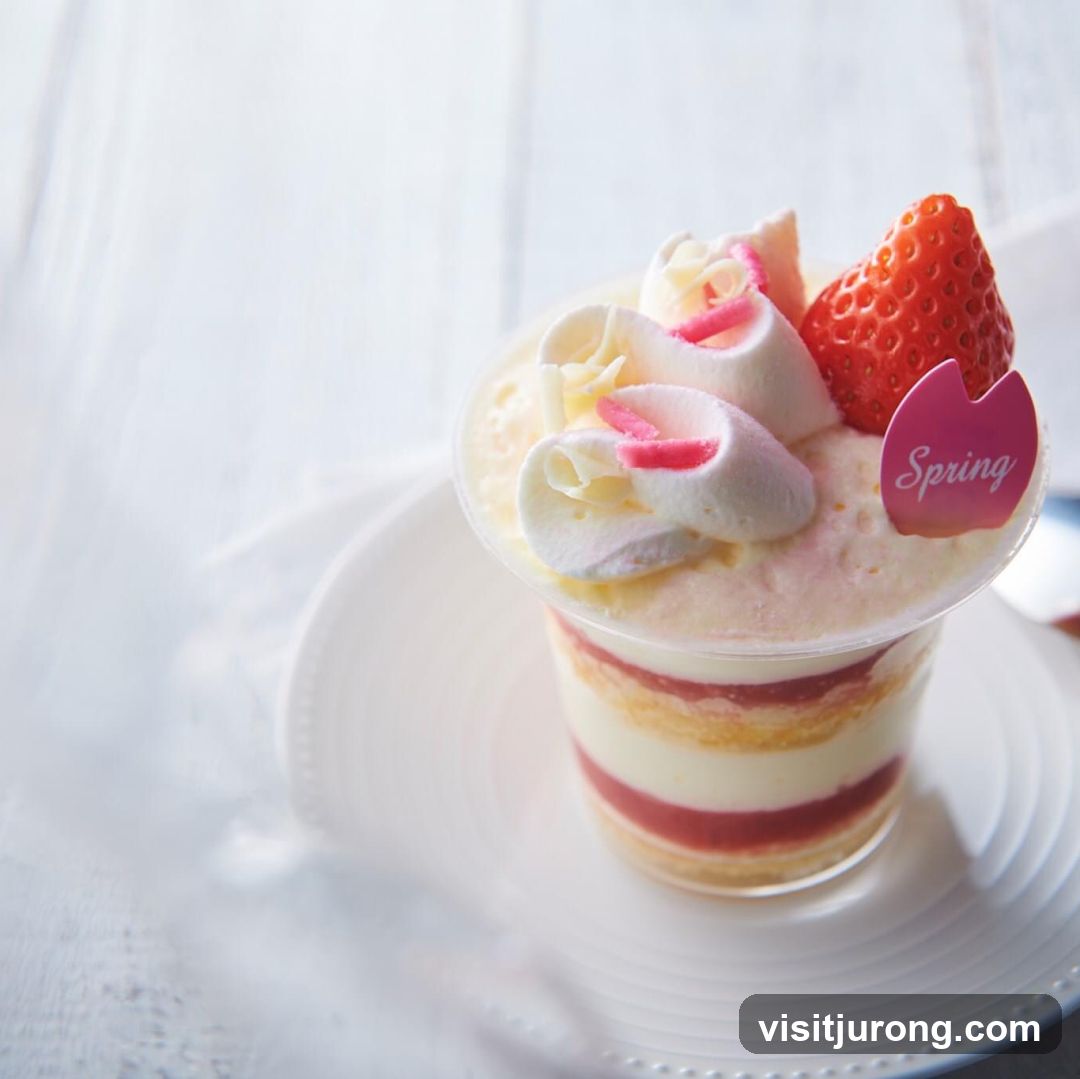 Strawberry and Cream Parfait