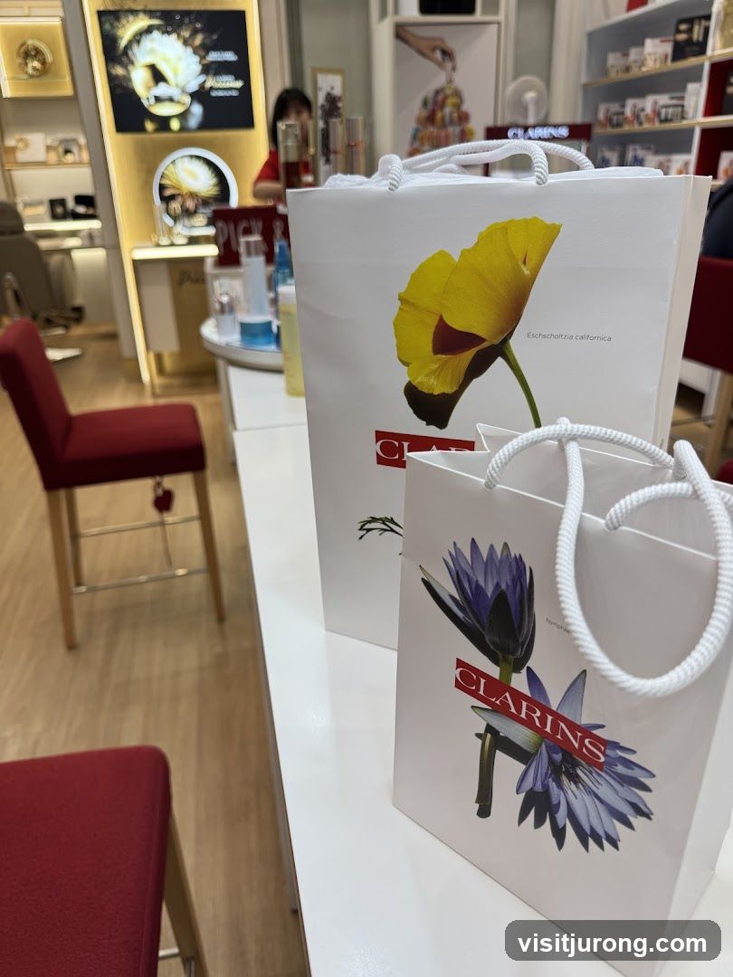 Shopping Bags with Floral Designs