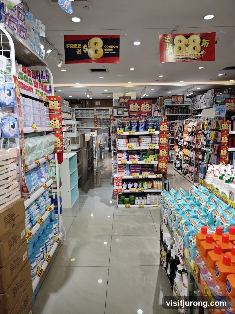 Store Interior with Promotions