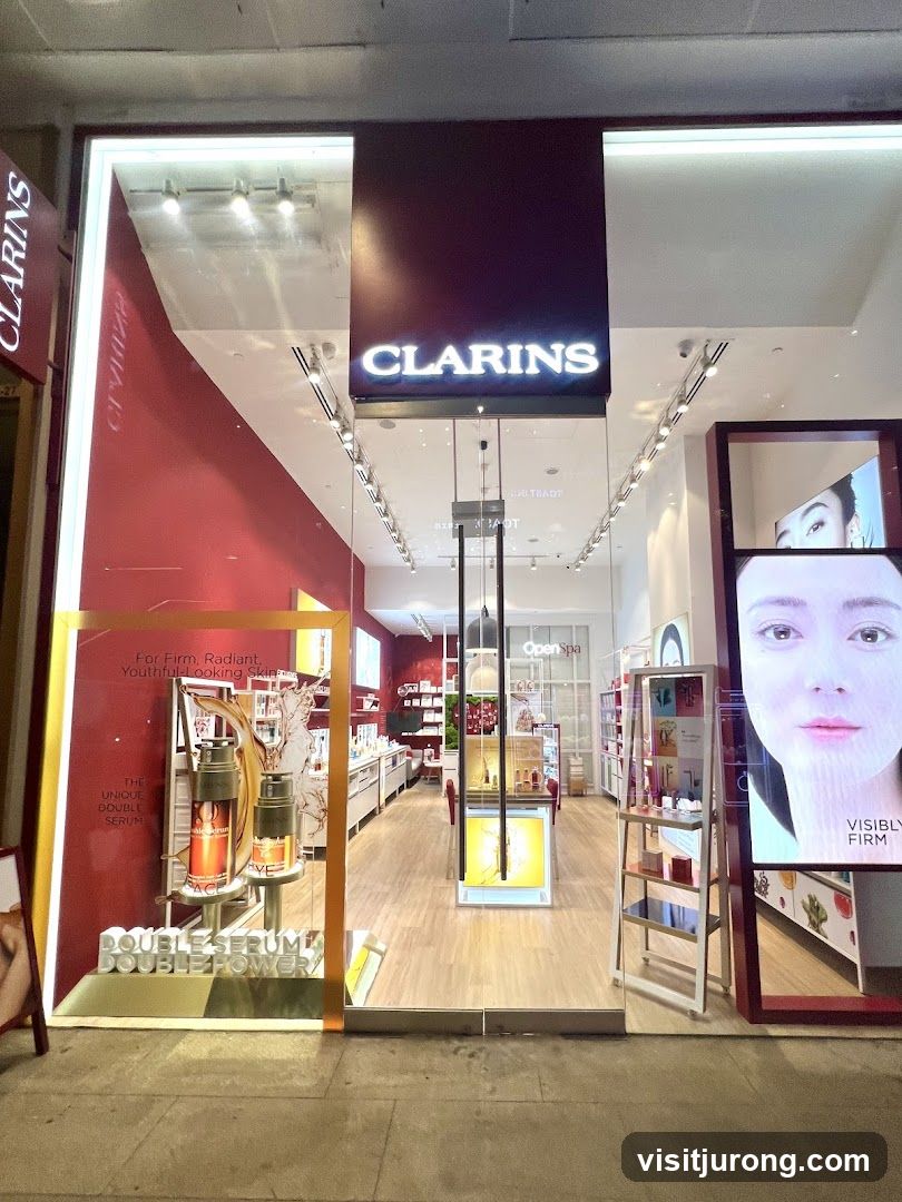 Clarins Storefront