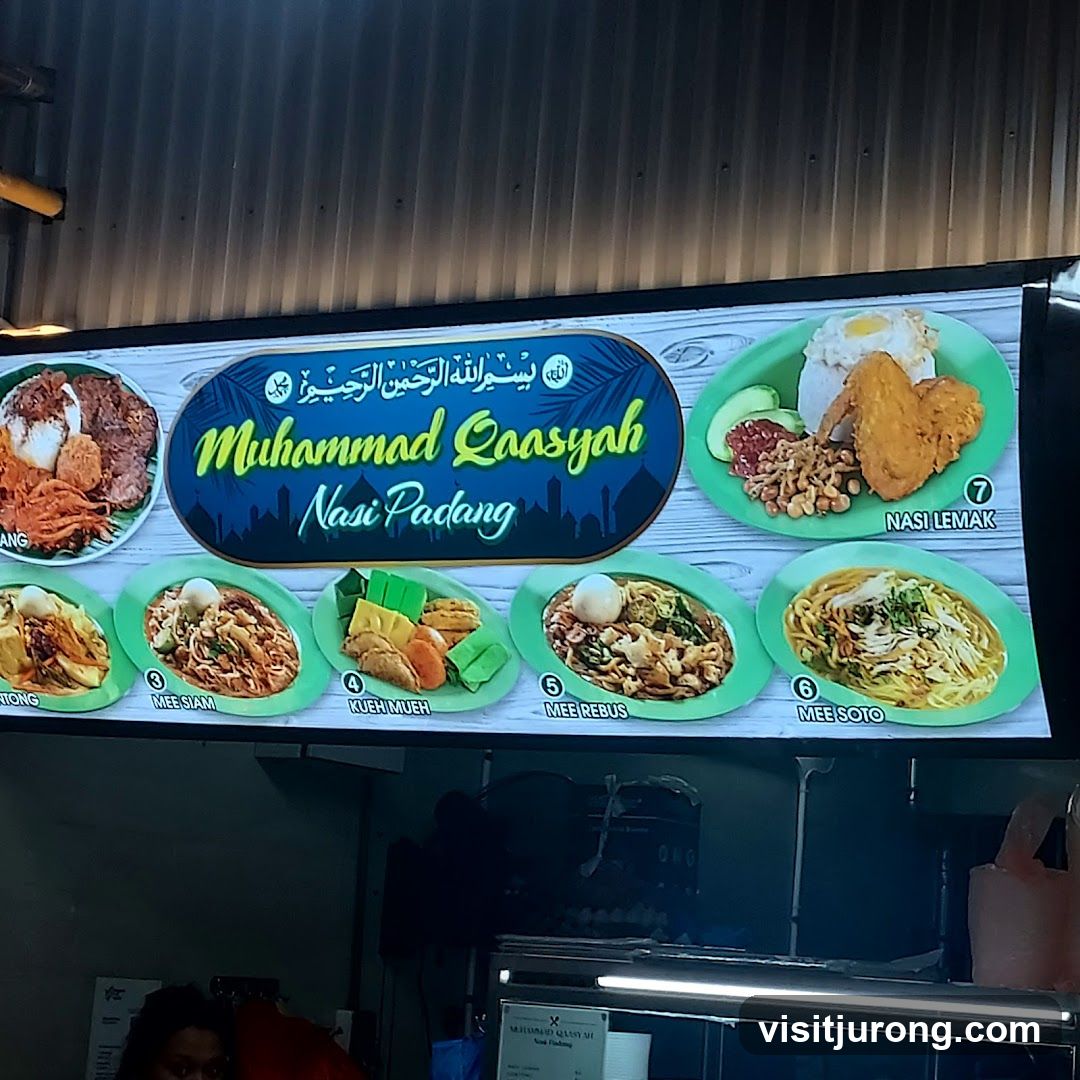 Muhammad Qaasyah Nasi Padang Menu