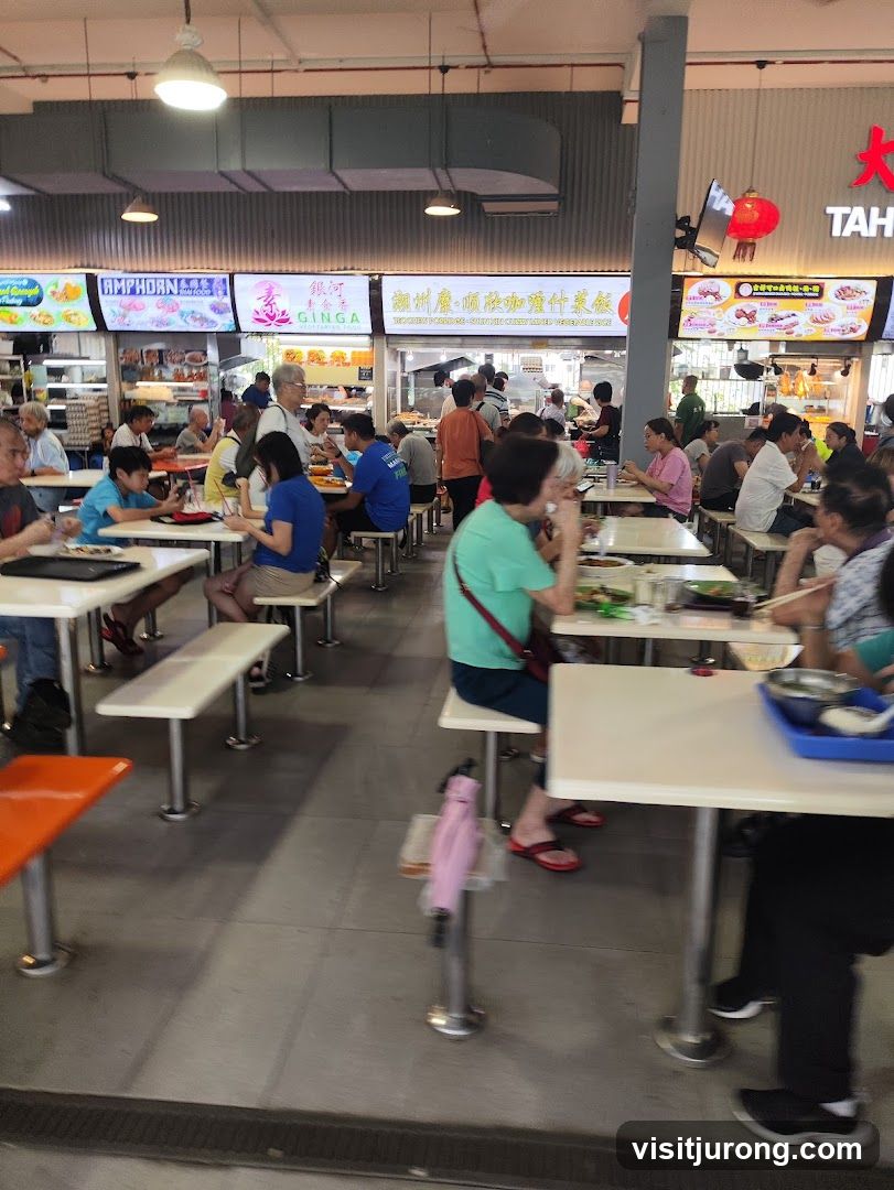 Food Court Scene