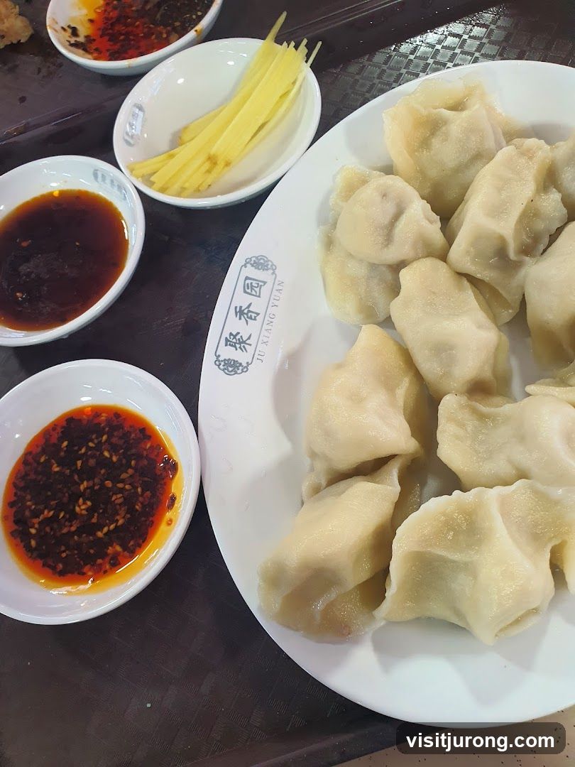 Dumplings with Dipping Sauces