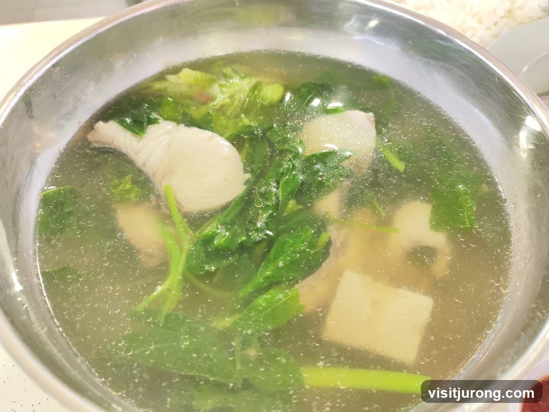 Fish Soup with Vegetables