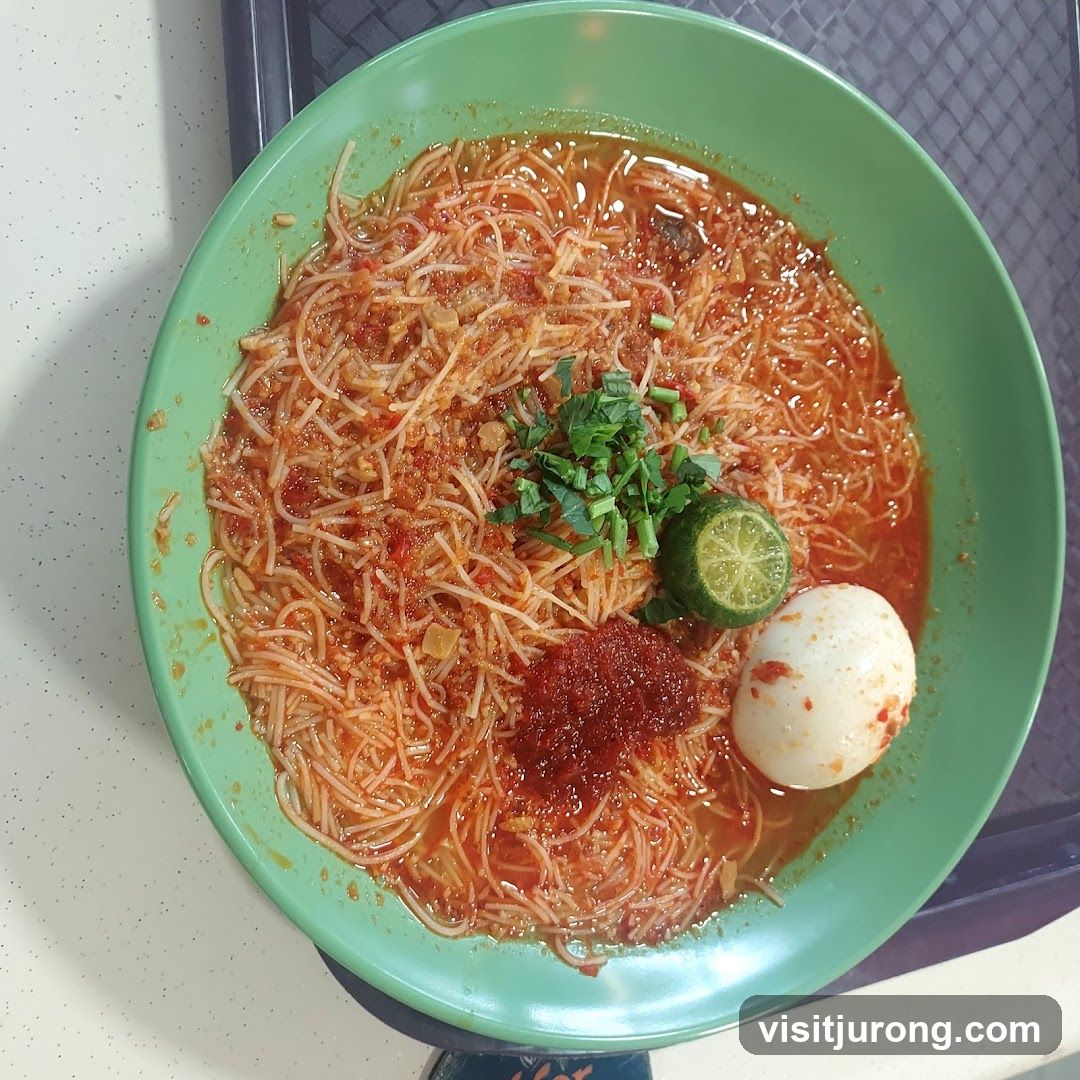 Noodles with Egg and Lime