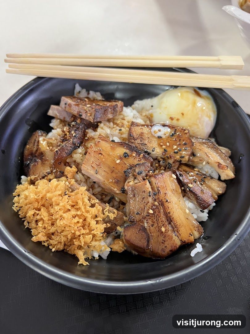 Pork Belly Rice Bowl