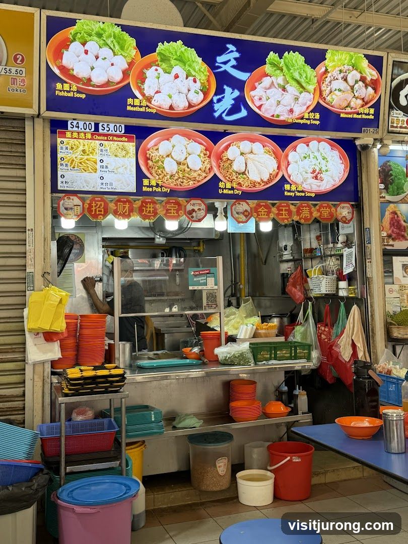 Food Stall with Menu