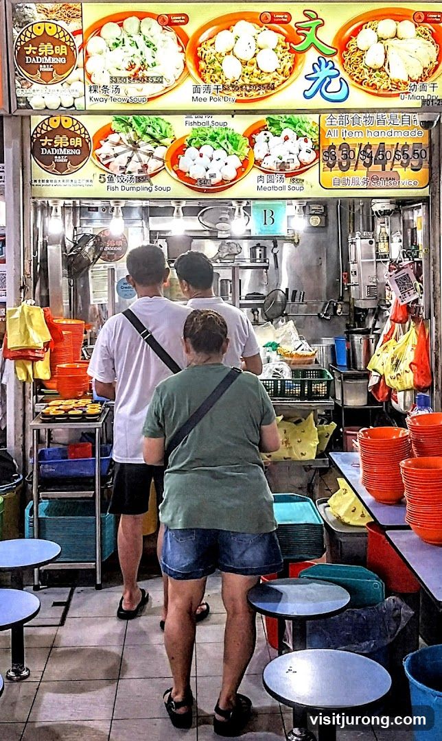 Food Stall with Menu