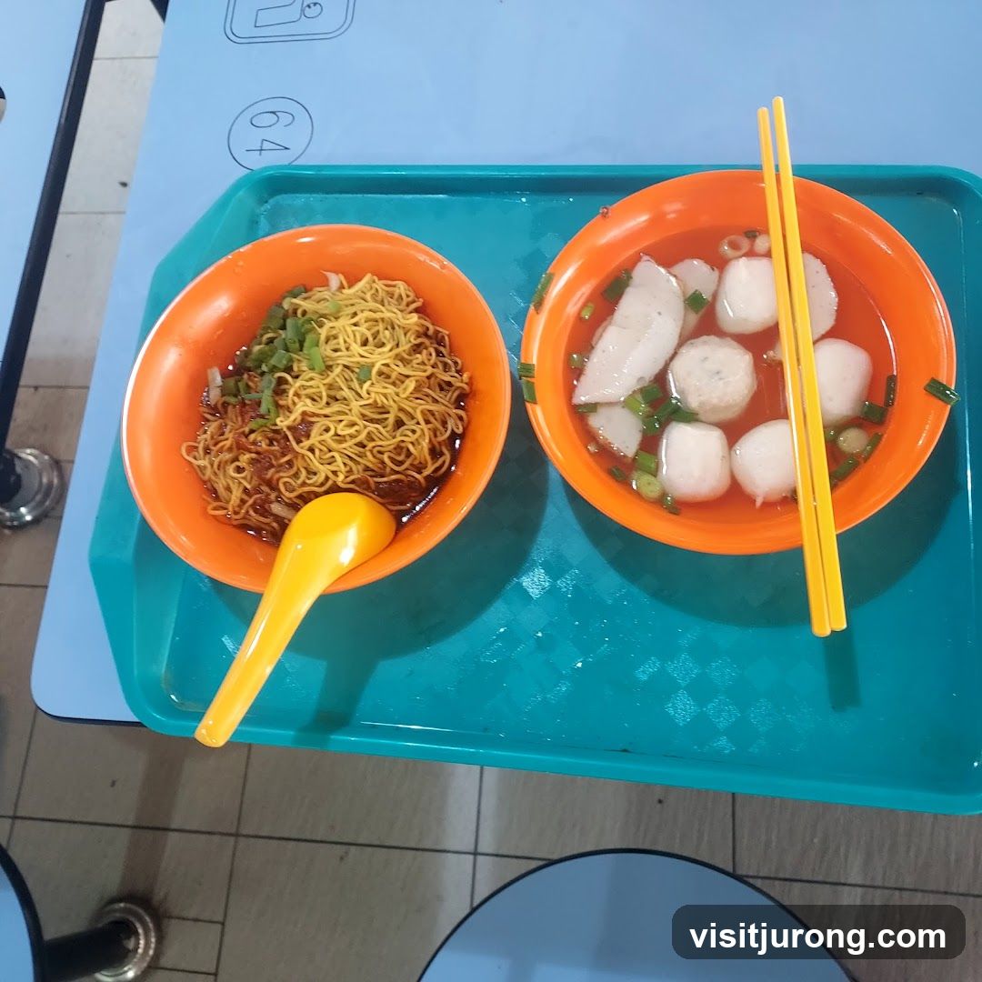 Noodles and Fishball Soup