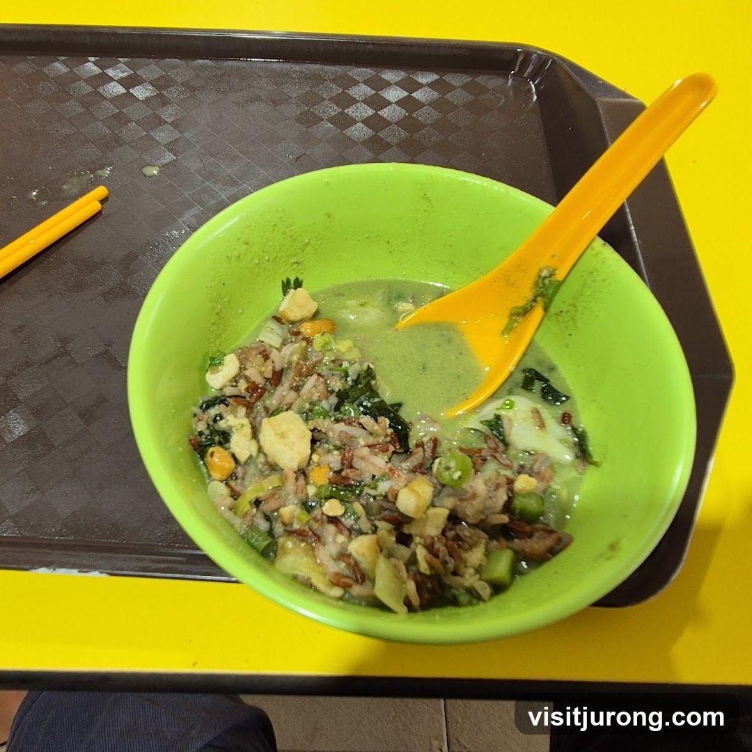 Bowl of Rice and Soup