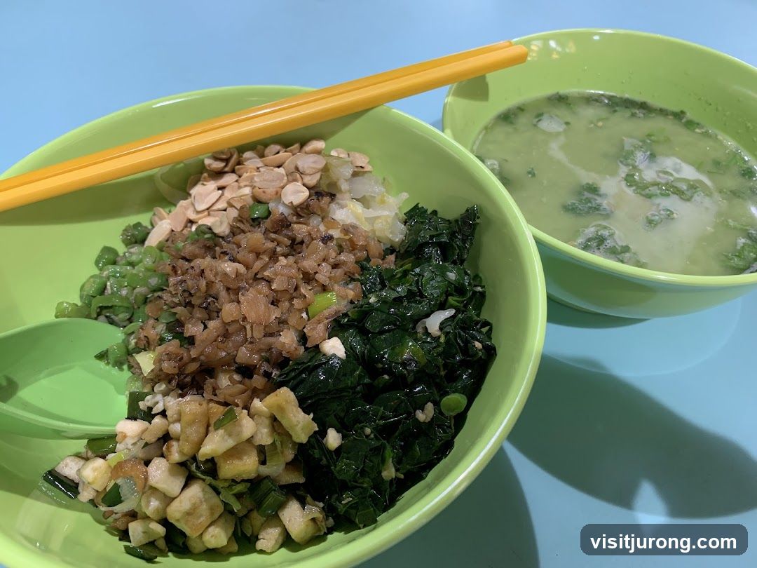 Noodles with Toppings and Soup