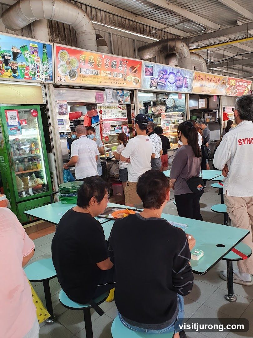 Food court scene