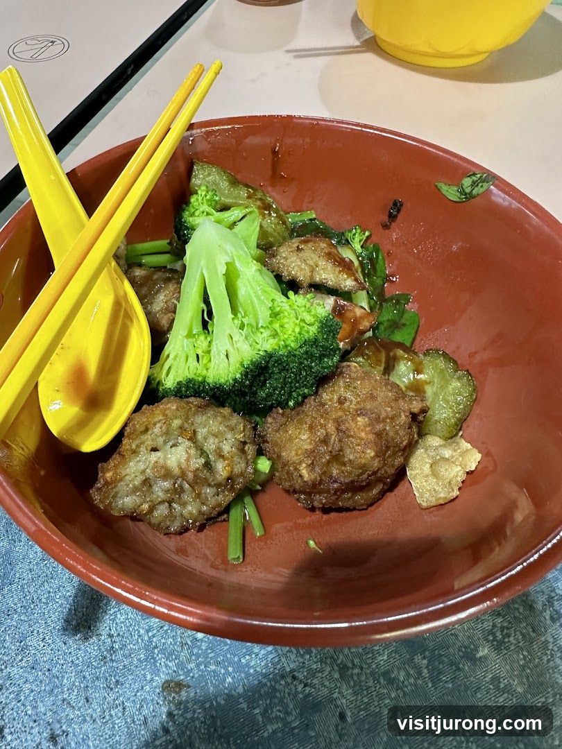 Food in a bowl