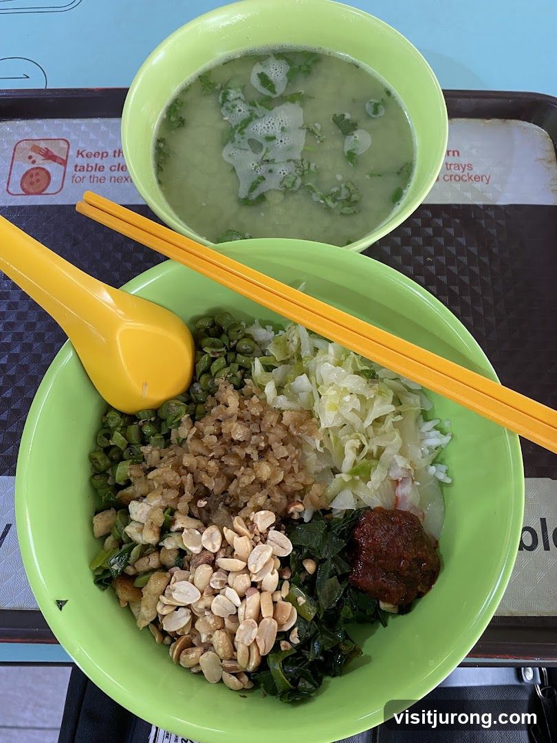 Rice dish with soup