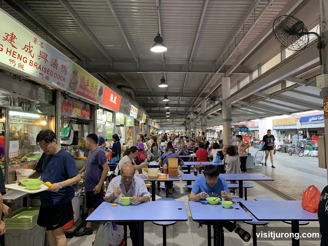 Busy Food Court